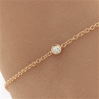 Bracciale Fanton Gioielli Donna BRACCIALI DIAMANTI in Oro rosa Diamante 0.05 Ct BROR-135-52 - BROR-135-52